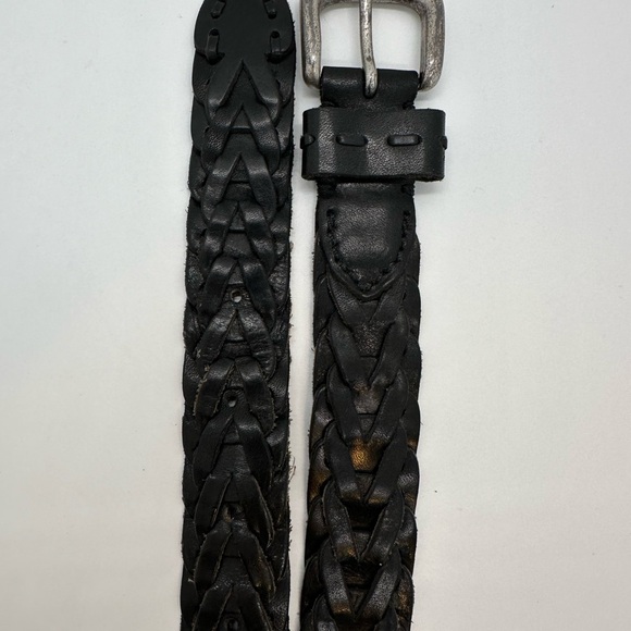 Kenneth Cole New York Black Leather Belt Size 36 - Picture 5 of 8